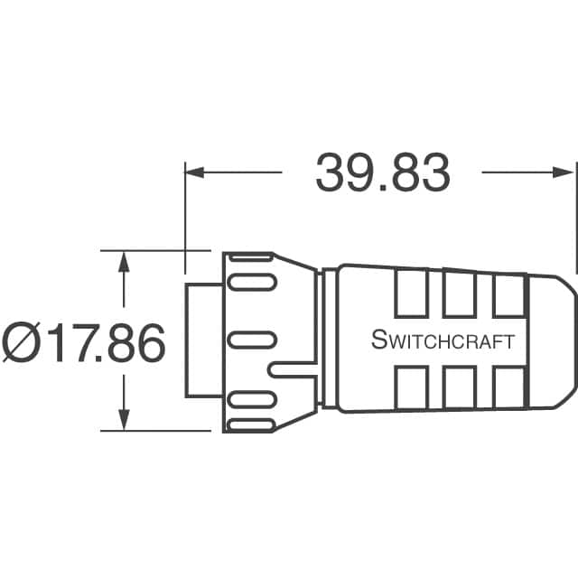 EN3C6FX Switchcraft Inc.  Assemblages de connecteurs circulaires